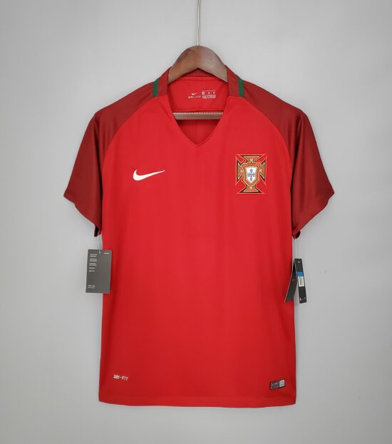 Camisa Portugal Home Retrô 2016