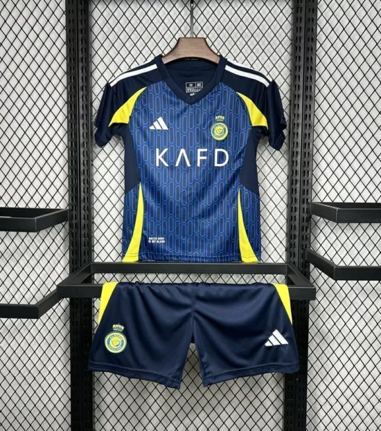 Kit Infantil Al-Nassr Away Cristiano Ronaldo