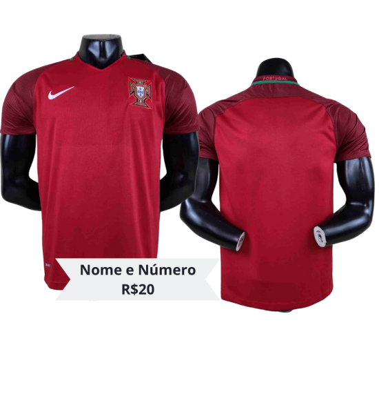 camisa Portugal euro 2016