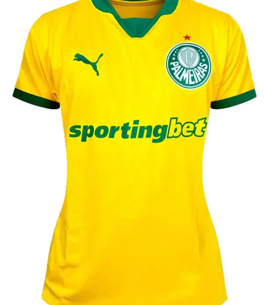Camisa Feminina Palmeiras Third