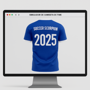 simulador camiseta de time