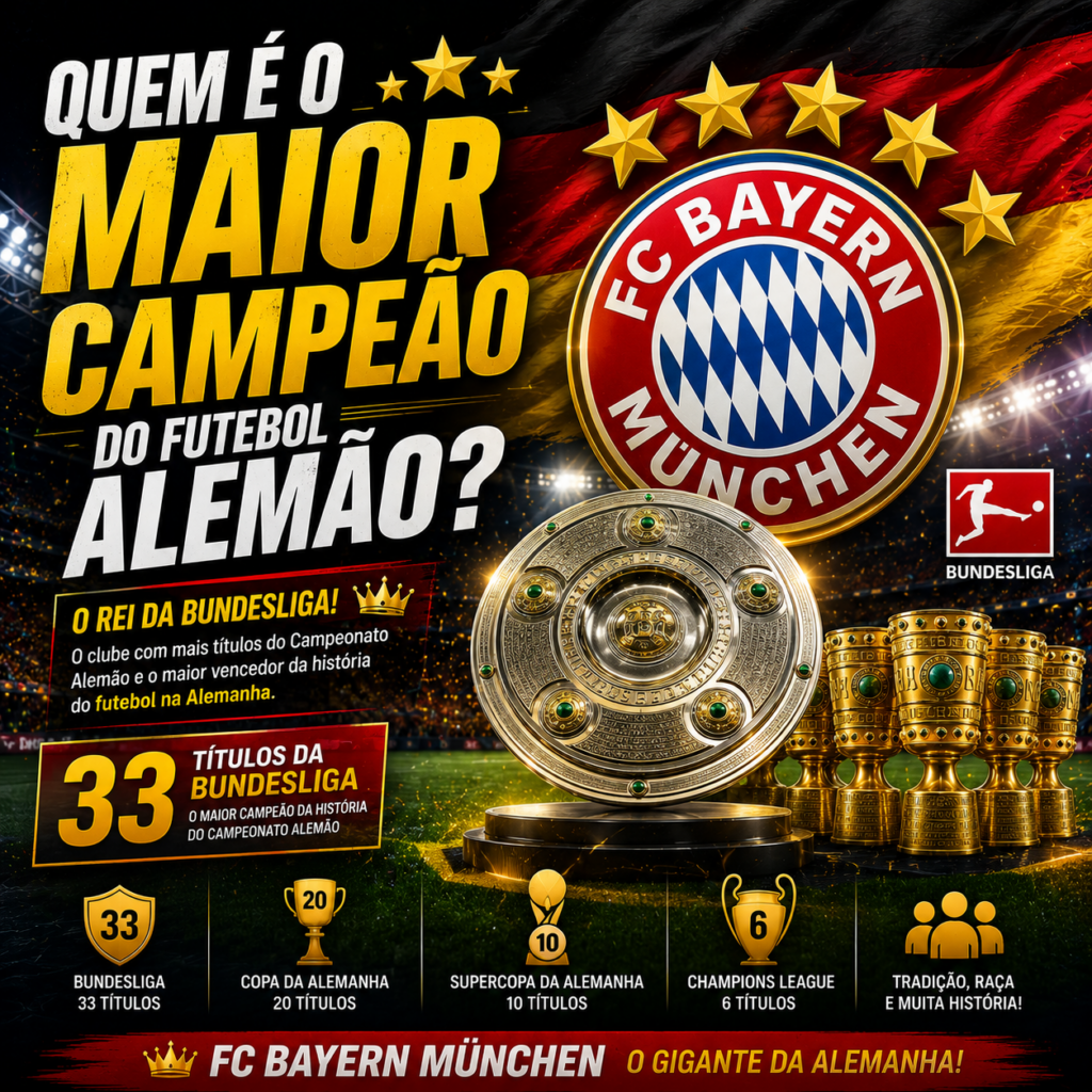 Maior campeão da Bundesliga
