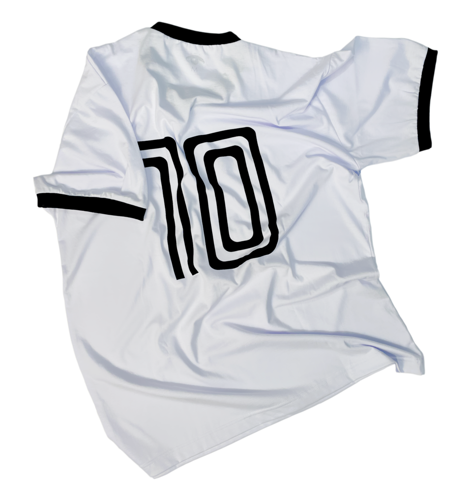 camiseta amassada