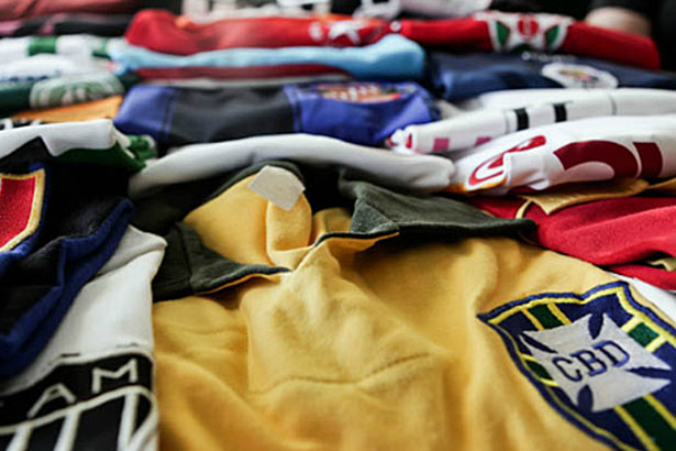 Camisetas de time