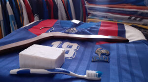 Lavar camisa de time