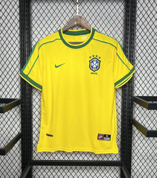 Camisa Brasil Copa 1998 Home