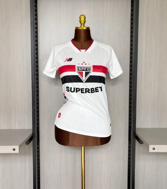 Camisa São Paulo Home Feminina 26/27
