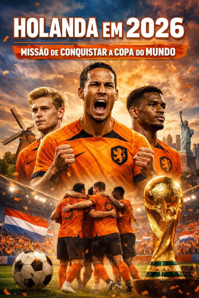Holanda para a Copa 2026