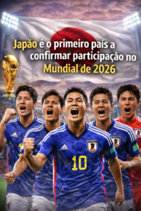 Japão Primeira Seleção da Copa de 2026