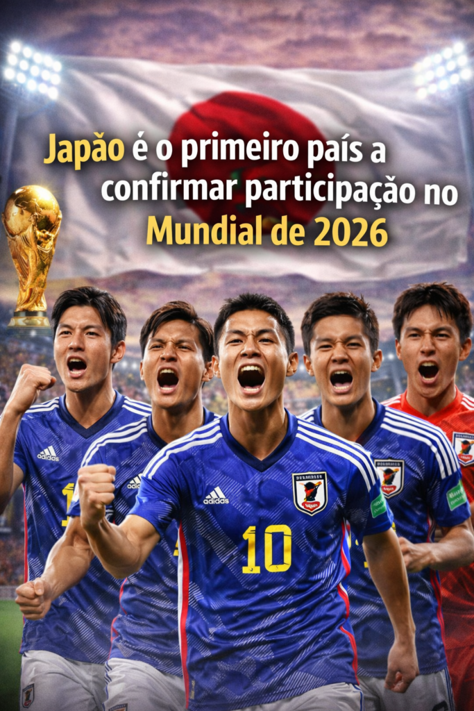Japão Primeira Seleção da Copa de 2026