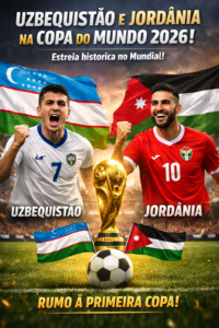 Uzbequistão e Jordânia estreantes na Copa
