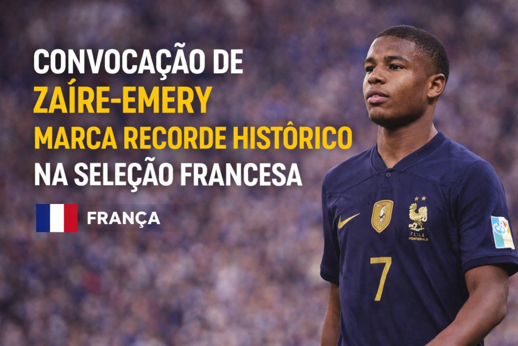 Convocação mais jovem da França