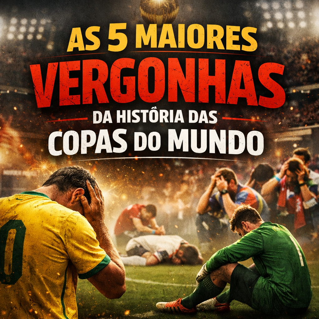 5 Maiores Vergonhas