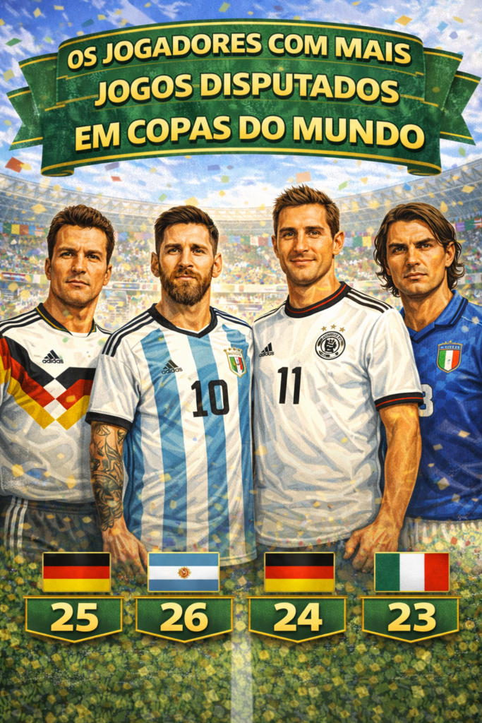 Jogadores com mais Partidas