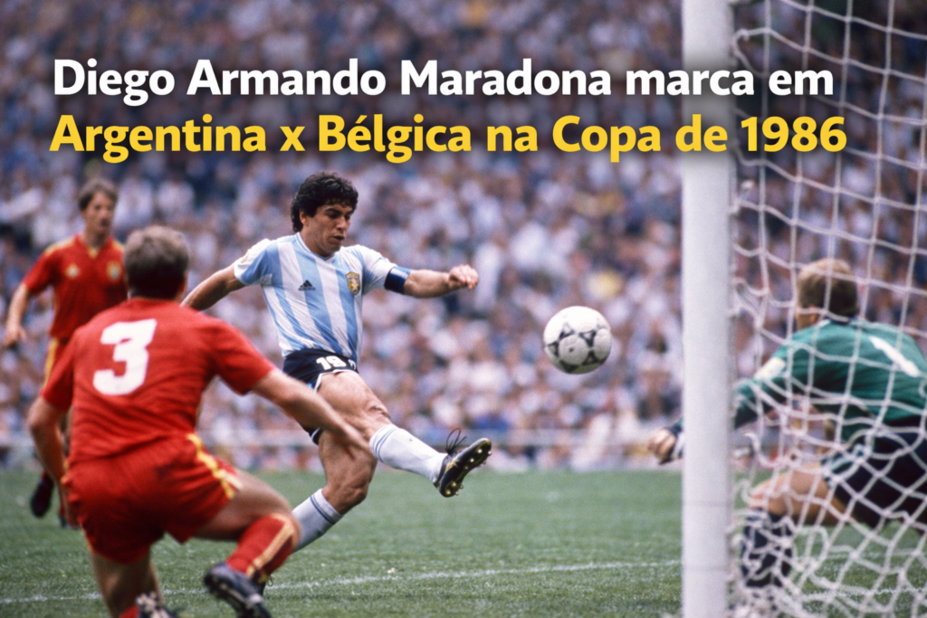 Maradona Bélgica 1986