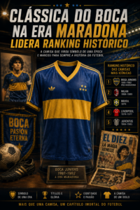 Camisa Histórica Boca