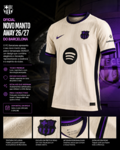 Barcelona 26/27 Away