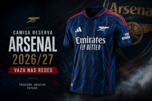 Vazamento Arsenal Away 26/27