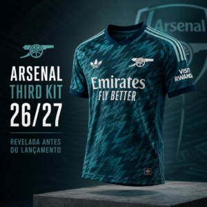 Vazamento Arsenal Third 26/27