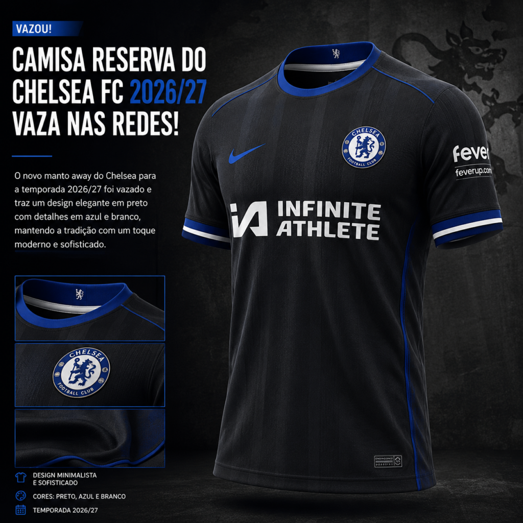 Vazamento Chelsea Away 26/27