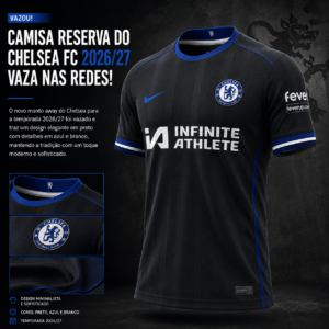 Vazamento Chelsea Away 26/27