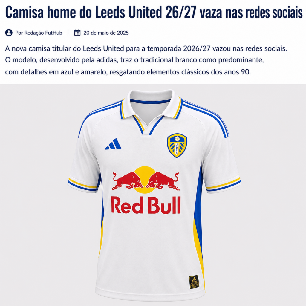 Vazamento Leeds Home 26/27