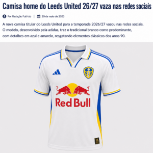 Vazamento Leeds Home 26/27