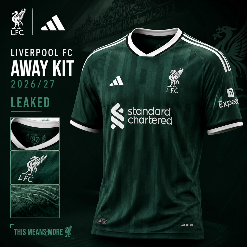 Vazamento Liverpool Away 26/27