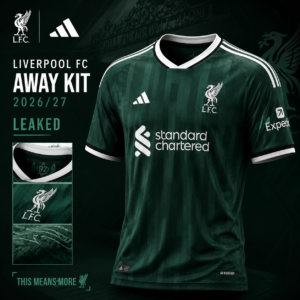 Vazamento Liverpool Away 26/27