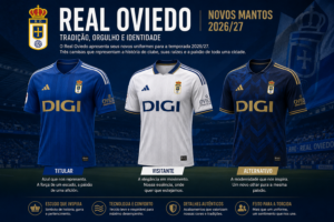 Real Oviedo 26/27 Home/Away/Third